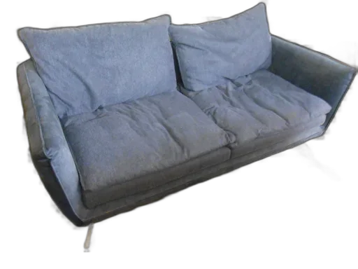 2sitzer Sofa dunkelblau(C055)